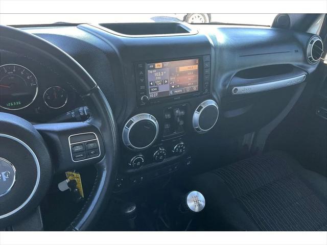 used 2012 Jeep Wrangler Unlimited car, priced at $18,995