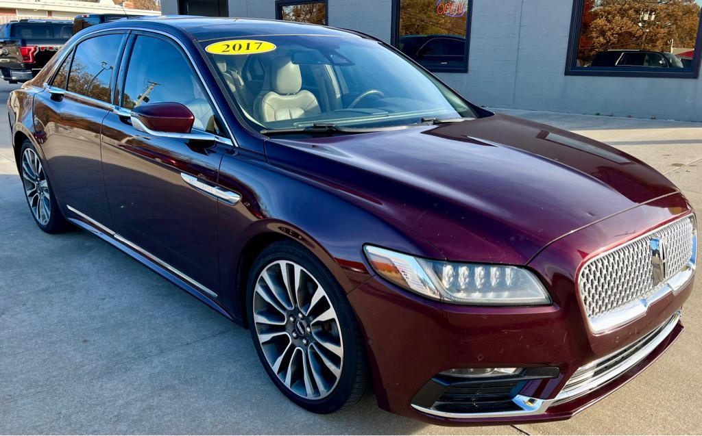 used 2017 Lincoln Continental car, priced at $15,995