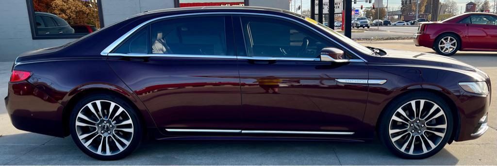 used 2017 Lincoln Continental car, priced at $15,995