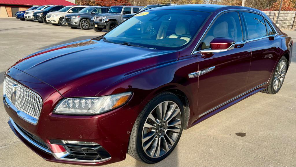 used 2017 Lincoln Continental car, priced at $15,995