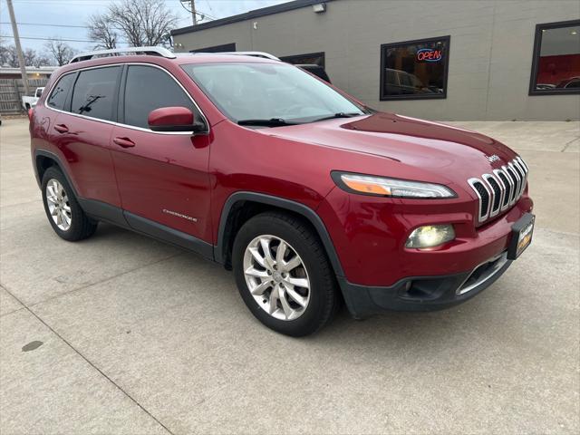 used 2015 Jeep Cherokee car, priced at $9,995