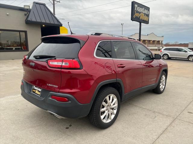 used 2015 Jeep Cherokee car, priced at $9,995