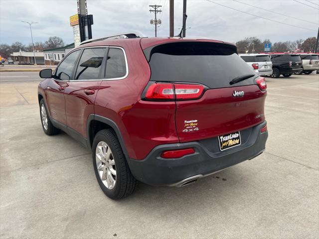 used 2015 Jeep Cherokee car, priced at $9,995