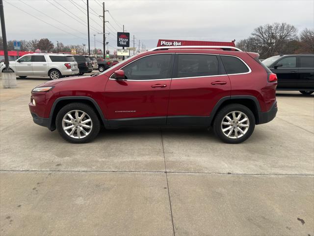 used 2015 Jeep Cherokee car, priced at $9,995