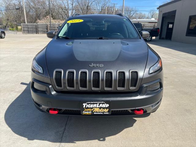 used 2015 Jeep Cherokee car, priced at $17,995