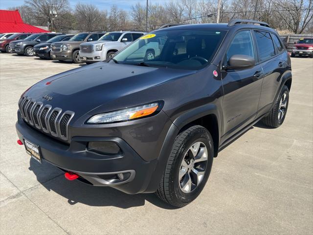 used 2015 Jeep Cherokee car, priced at $17,995