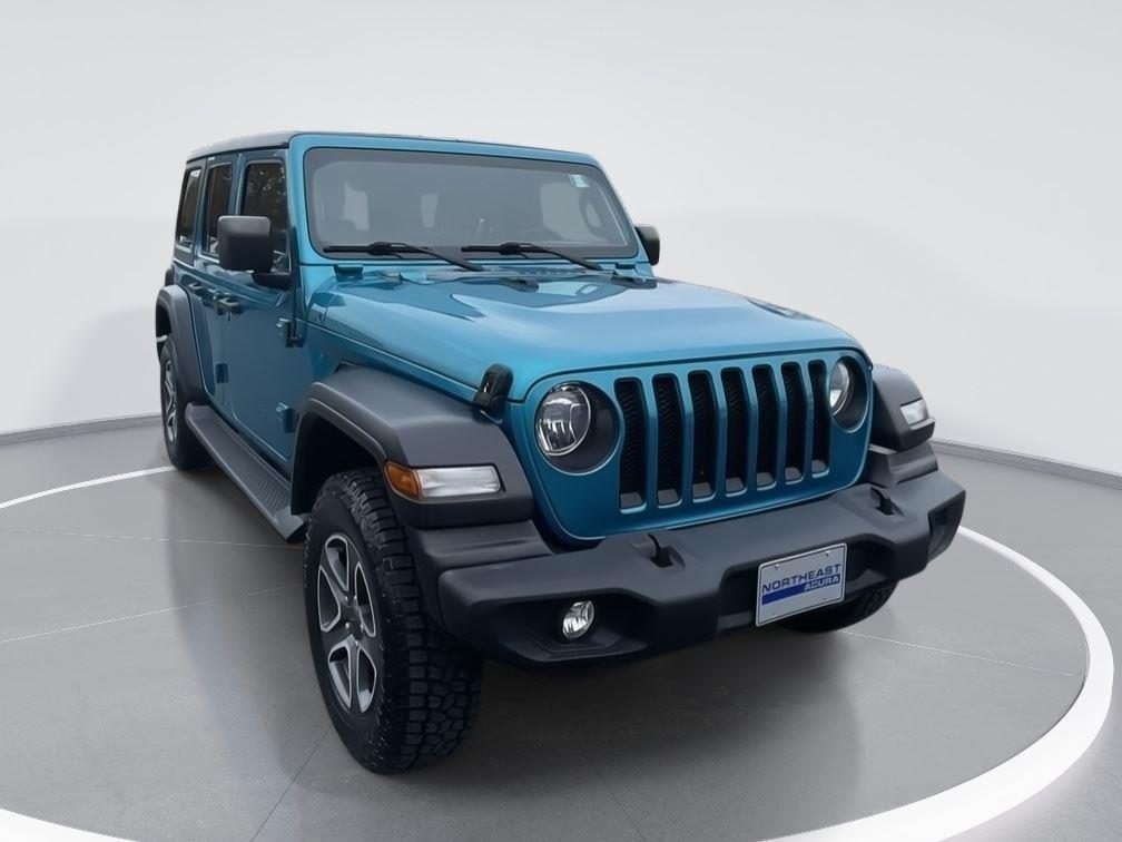 used 2020 Jeep Wrangler Unlimited car, priced at $25,500