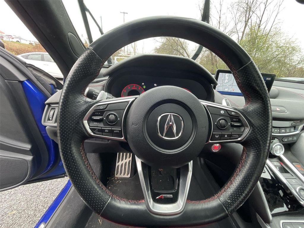 used 2023 Acura TLX car, priced at $33,500