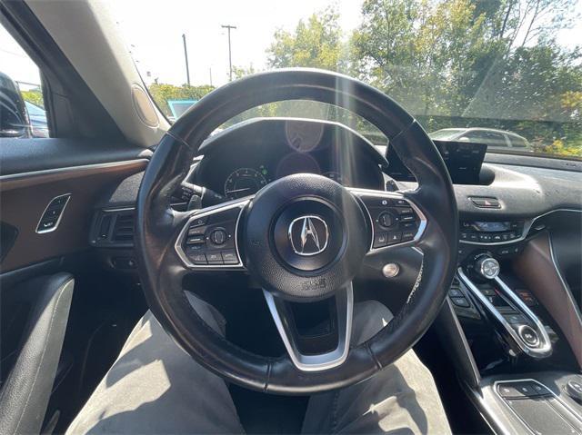 used 2021 Acura TLX car, priced at $24,000