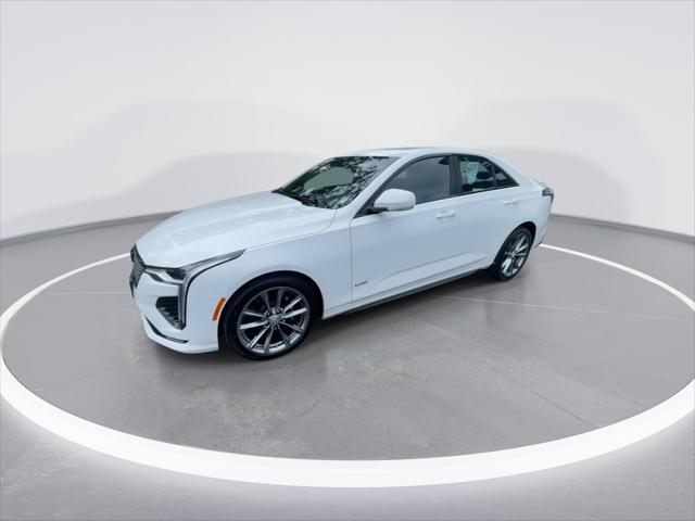 used 2025 Cadillac CT4-V car, priced at $46,500