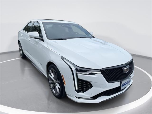 used 2025 Cadillac CT4-V car, priced at $46,500