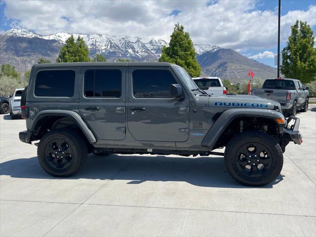 used 2021 Jeep Wrangler Unlimited 4xe car, priced at $33,900