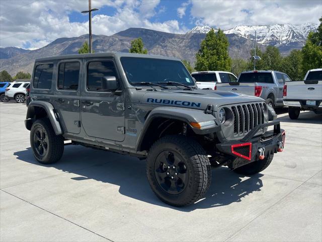 used 2021 Jeep Wrangler Unlimited 4xe car, priced at $33,900