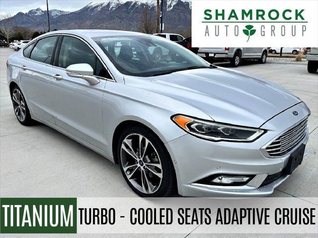 used 2017 Ford Fusion car, priced at $15,495