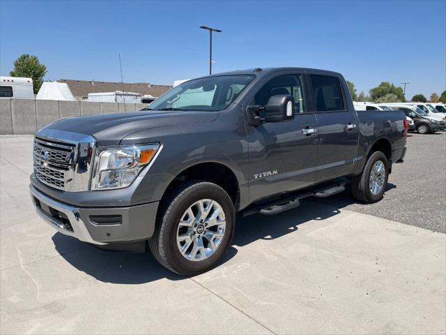 used 2021 Nissan Titan car, priced at $28,900