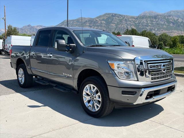 used 2021 Nissan Titan car, priced at $28,900