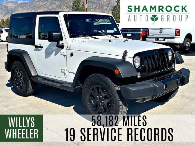 used 2015 Jeep Wrangler car, priced at $24,900