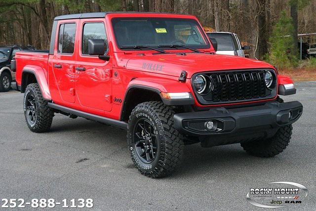 new 2024 Jeep Gladiator car, priced at $45,528