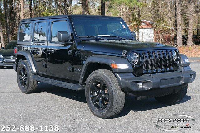 used 2022 Jeep Wrangler Unlimited car, priced at $37,699