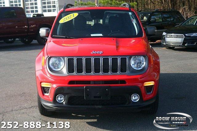 used 2021 Jeep Renegade car, priced at $22,399