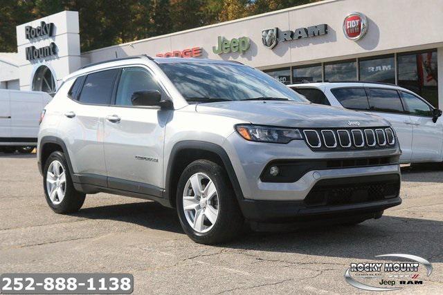 used 2022 Jeep Compass car, priced at $21,899