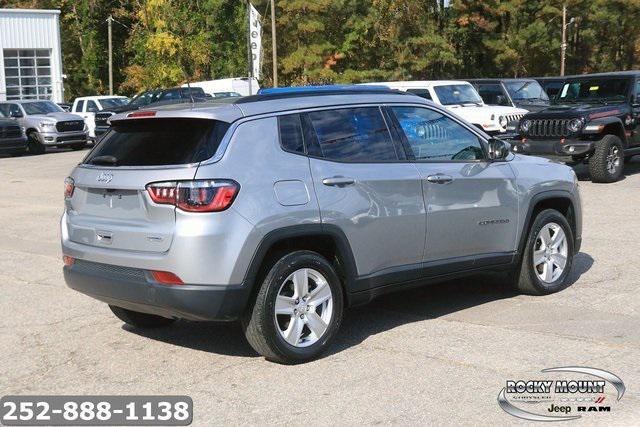 used 2022 Jeep Compass car, priced at $21,899