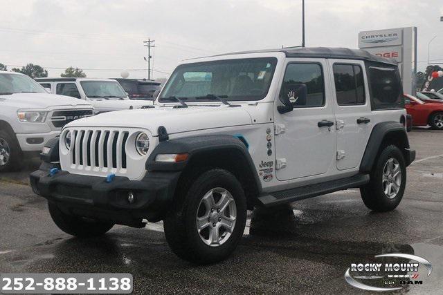 used 2020 Jeep Wrangler Unlimited car, priced at $22,499