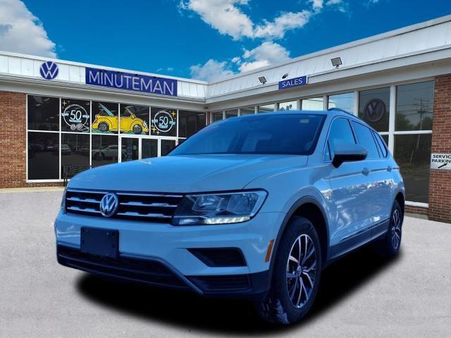 used 2021 Volkswagen Tiguan car, priced at $22,000