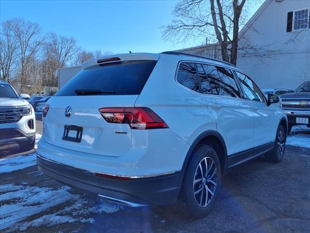 used 2021 Volkswagen Tiguan car, priced at $22,000