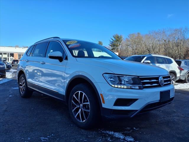 used 2021 Volkswagen Tiguan car, priced at $22,000