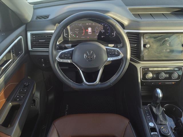 used 2021 Volkswagen Atlas car, priced at $34,500