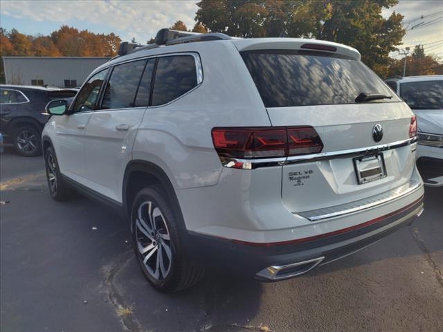 used 2021 Volkswagen Atlas car, priced at $34,500