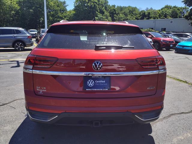 used 2021 Volkswagen Atlas Cross Sport car, priced at $28,500