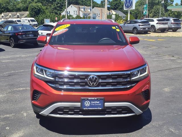 used 2021 Volkswagen Atlas Cross Sport car, priced at $28,500