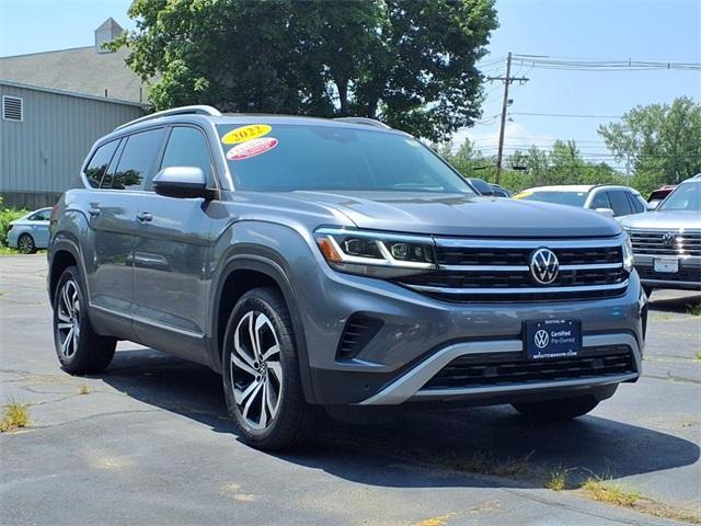used 2022 Volkswagen Atlas car, priced at $32,420