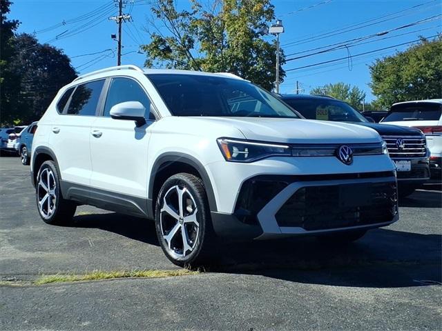 new 2025 Volkswagen Taos car, priced at $36,593