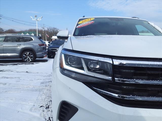 used 2021 Volkswagen Atlas car, priced at $27,276