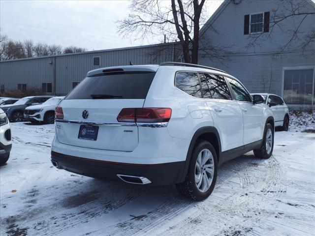 used 2021 Volkswagen Atlas car, priced at $27,276