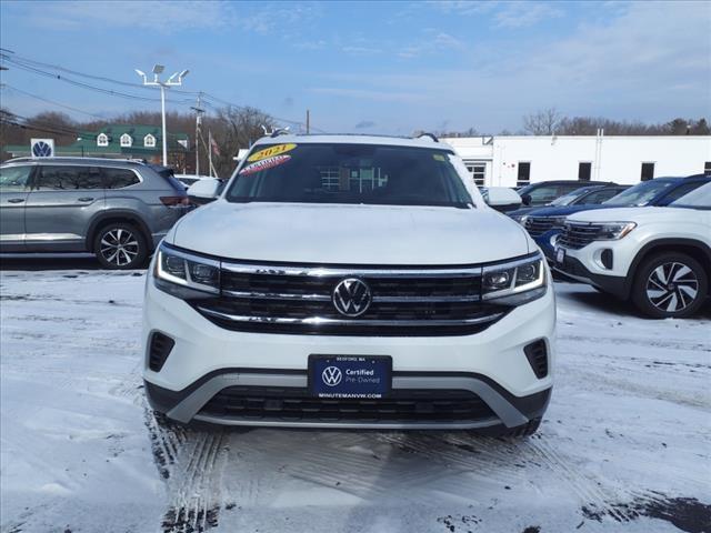 used 2021 Volkswagen Atlas car, priced at $27,276