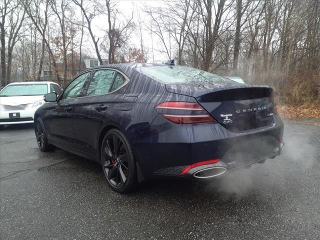 used 2023 Genesis G70 car, priced at $37,900