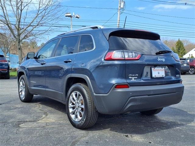 used 2021 Jeep Cherokee car, priced at $20,550