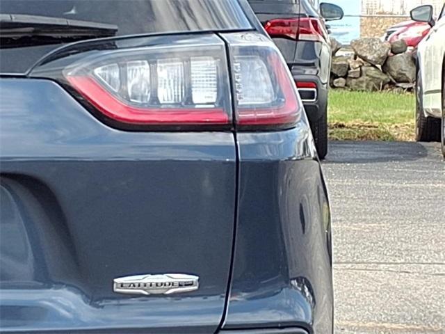 used 2021 Jeep Cherokee car, priced at $20,550