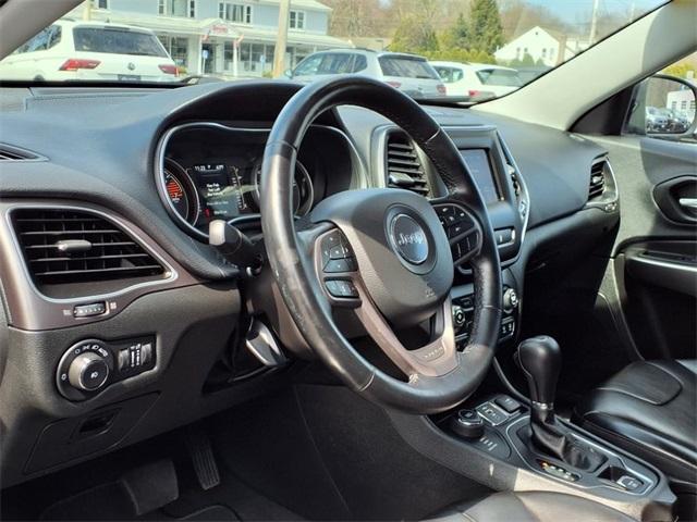 used 2021 Jeep Cherokee car, priced at $20,550