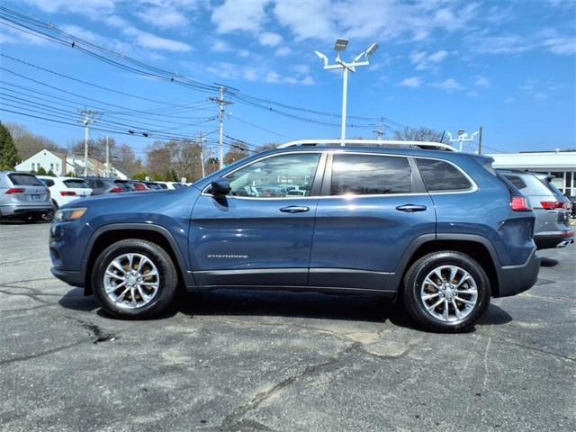 used 2021 Jeep Cherokee car, priced at $20,550