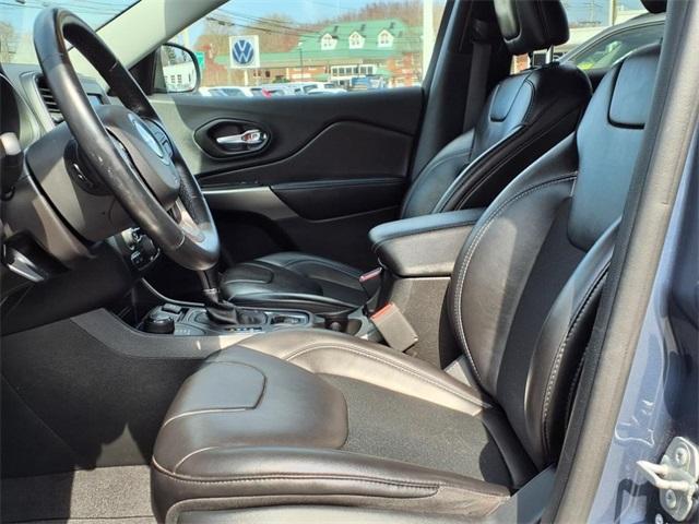 used 2021 Jeep Cherokee car, priced at $20,550
