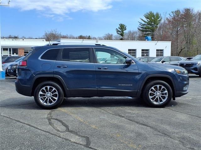 used 2021 Jeep Cherokee car, priced at $20,550