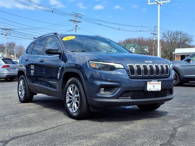 used 2021 Jeep Cherokee car, priced at $20,550