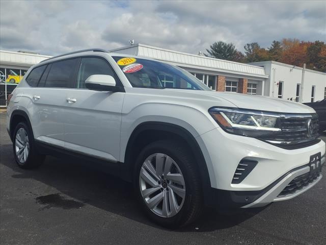 used 2021 Volkswagen Atlas car, priced at $31,344