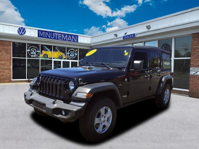 used 2021 Jeep Wrangler Unlimited car, priced at $29,367