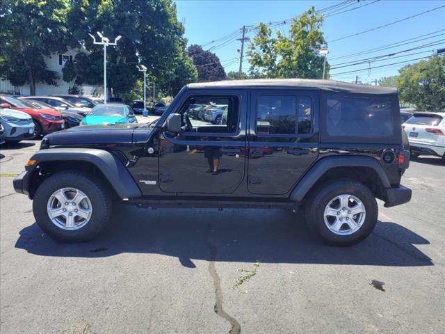 used 2021 Jeep Wrangler Unlimited car, priced at $27,668